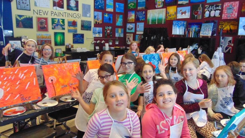 Week 1 - Art Enrichment Camps for Kids Summer 2015!! Little Brushes by Pinot's Palette Offers Kids' Art Enrichment Classes!
